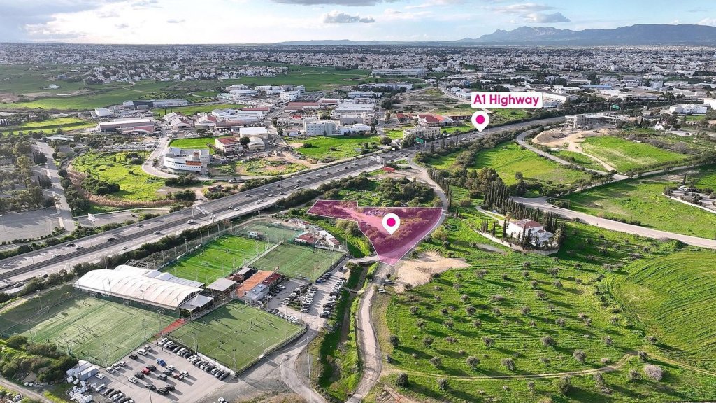 Prime special zone field located in Strovolos, Nicosia, opposite GSP Stadium | Photo 1