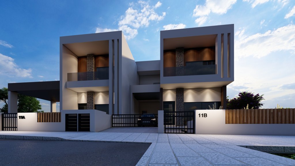 4 BR Semi-detached House in Ekali, Limassol | Photo 1