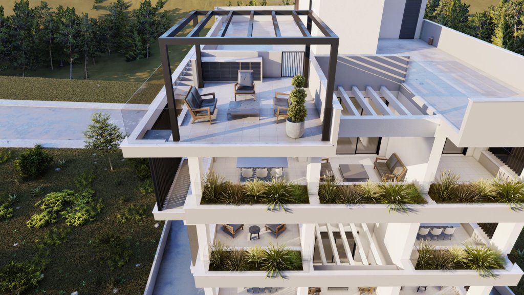 2 BR Penthouse + Roof Studio in Agios Athanasios, Limassol | Photo 1