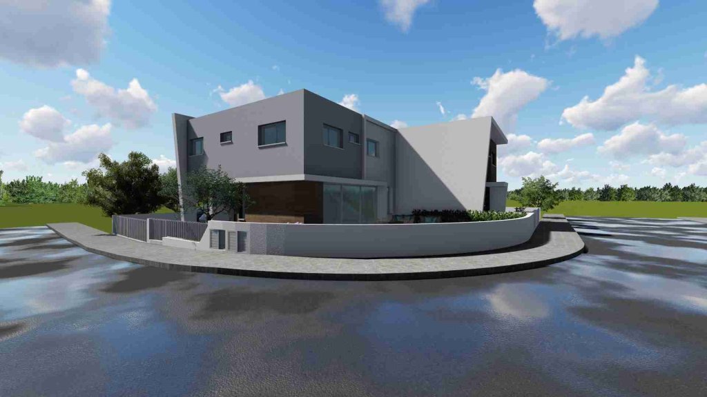 4 BR Semi-detached House in Latsia, Nicosia | Photo 1