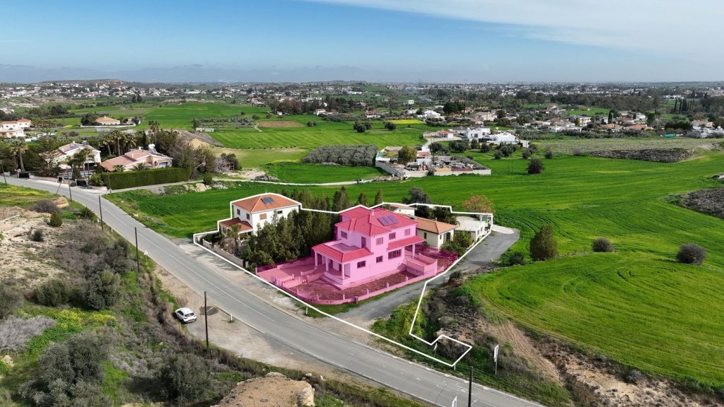 3-Bedroom Detached House with Attic in Ergates, Nicosia | Photo 1