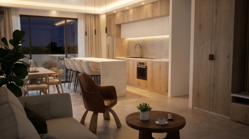 2-bedroom penthouse for sale 128 m² in Aradippou, Larnaca, 7104