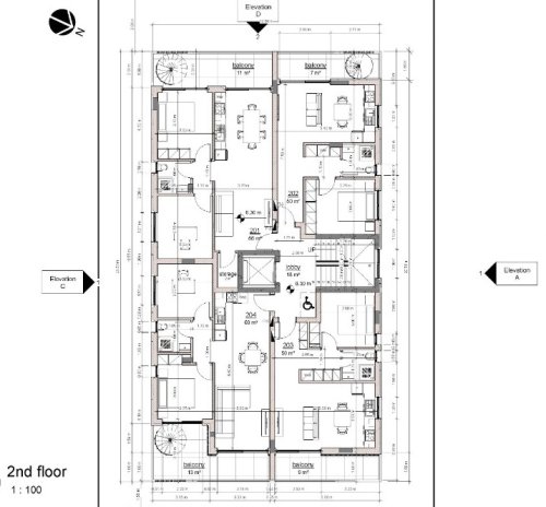 Ρετιρέ προς πώληση 128 μ² στην τοποθεσία Kamares, Larnaca, 7101