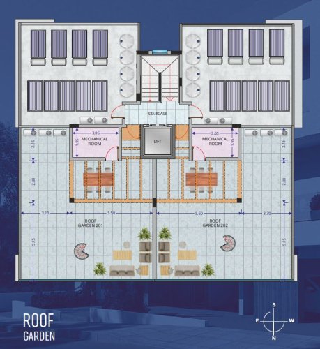 2-bedroom penthouse for sale 186 m² in Oroklini, Larnaca, 7040
