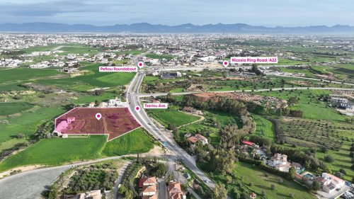 (Share) Dual-Zone Residential/Commercial Land in Tseri, Nicosia - Image 1