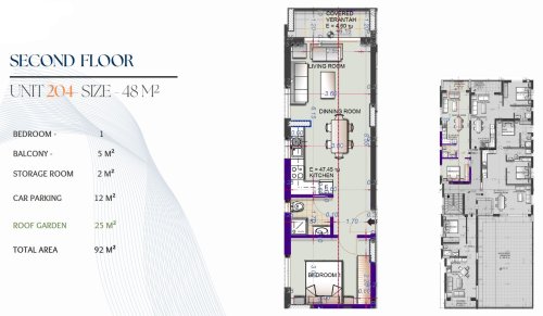 1-bedroom penthouse for sale 92 m² in Kiti, Larnaca, 7550