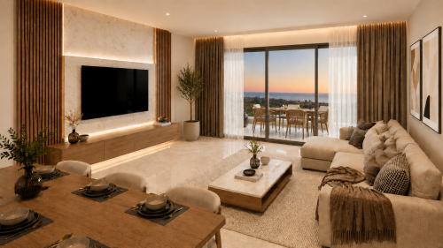 2-bedroom penthouse for sale 155 m² in Geroskipou, Paphos, 8201