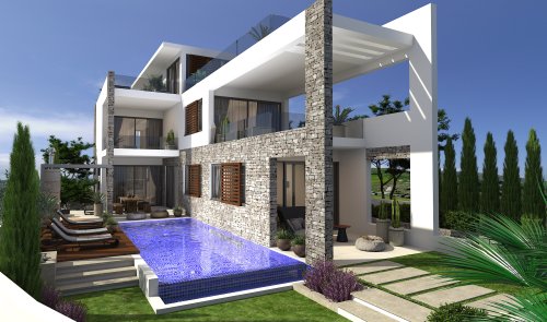 4 BR Villa in Kissonerga, Paphos - Image 1