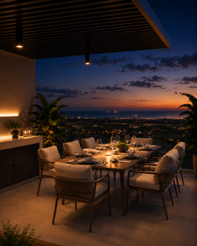 3-bedroom penthouse for sale 184 m² in Geroskipou, Paphos, 8201