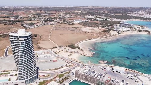 Seafront land in Agia Napa Marina, Famagusta - Image 1