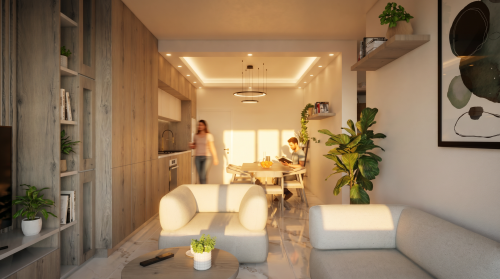 2-bedroom penthouse for sale 128 m² in Aradippou, Larnaca, 7104