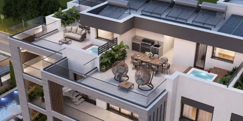 Penthouse for sale 194 m² in Germasogeia, Limassol, 4046