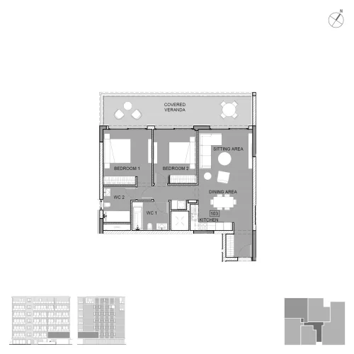 Апартаменты на продажу 154 м² в Germasogeia, Limassol, 4040