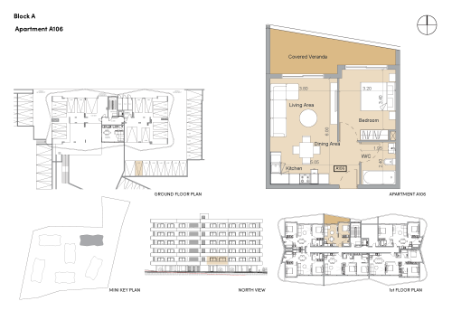 1-bedroom apartments for sale 64 m² in Agia Paraskevi, Limassol