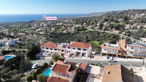 Two-Storey 2-Bedroom Apartment in Tala, Paphos - Image 1