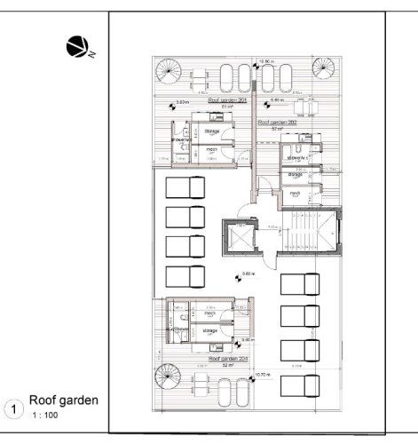 Ρετιρέ προς πώληση 128 μ² στην τοποθεσία Kamares, Larnaca, 7101