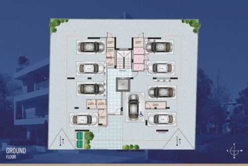 1-bedroom apartments for sale 53 m² in Oroklini, Larnaca, 7040