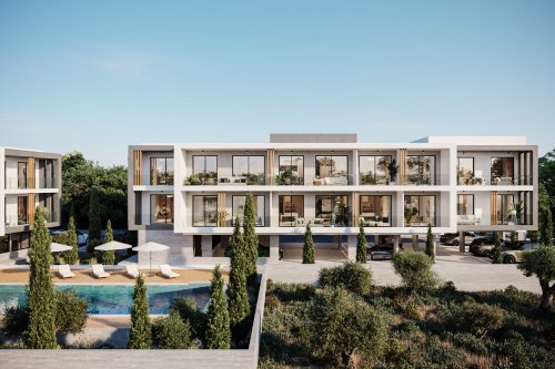 1 BR Apartment in Chlorakas, Paphos - Image 1