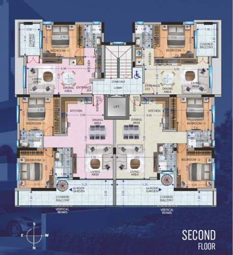 1-bedroom apartments for sale 53 m² in Oroklini, Larnaca, 7040