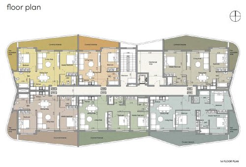 1-bedroom apartments for sale 64 m² in Agia Paraskevi, Limassol