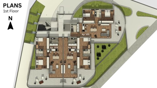 Апартаменты на продажу 117 м² в Agios Athanasios, Limassol, 4106