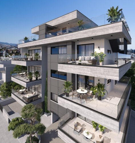 2+1 BR Penthouse in Agios Georgios, Limassol - Image 1