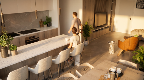 2-bedroom penthouse for sale 128 m² in Aradippou, Larnaca, 7104