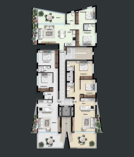 Apartments for sale 91 m² in Strovolos, Dasoupolis, Nicosia, 2024