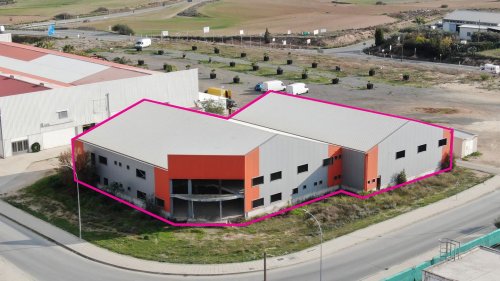 Incomplete Light Industrial Building in Kokkinotrimithia, Nicosia - Image 1