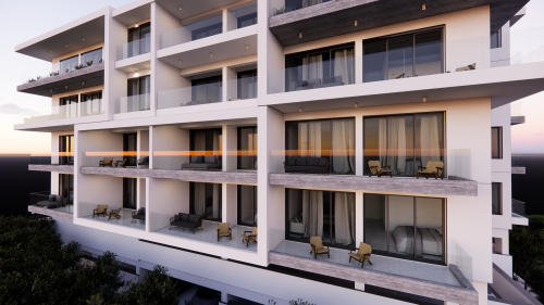 1 BR Apartment in Tombs Of the Kings, Paphos - Image 1