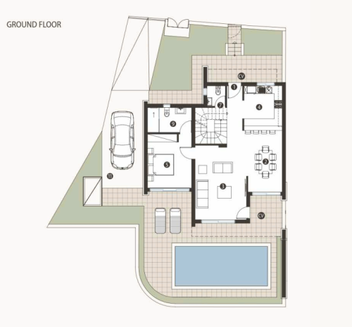 Villa for sale 194 m² in Pegeia, Paphos, 8570
