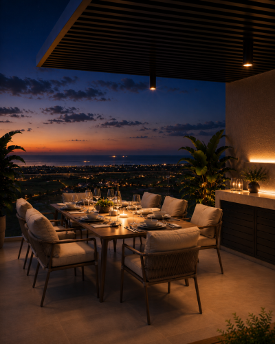 2-bedroom penthouse for sale 155 m² in Geroskipou, Paphos, 8201