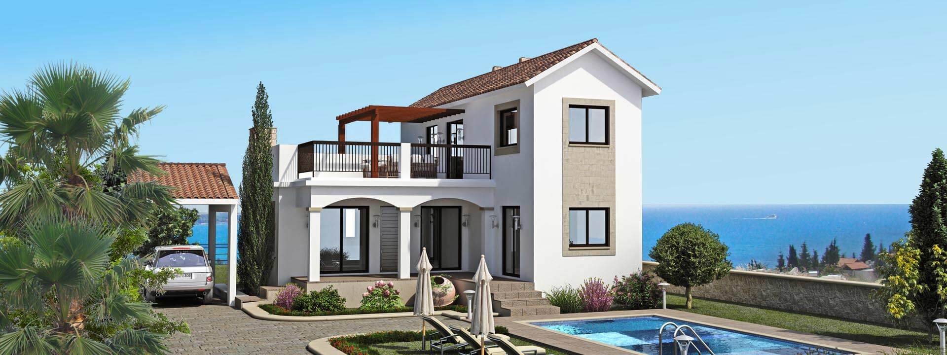3 BR Villa in Kouklia, Paphos photo 1