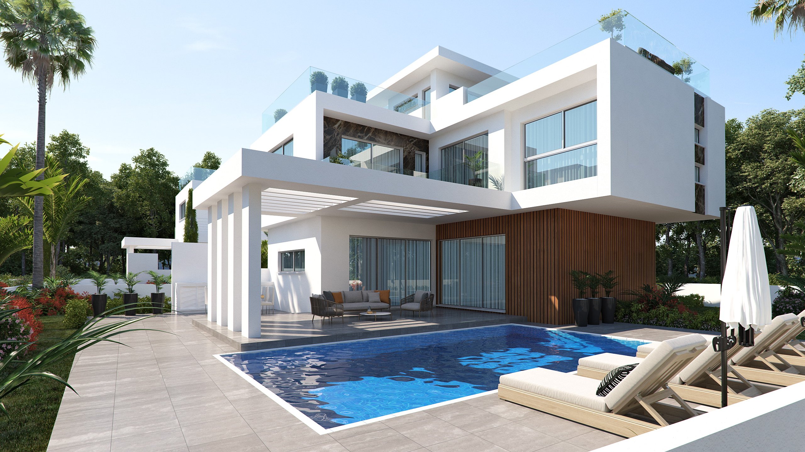 4 BR Villa in Pyla, Larnaca photo 7