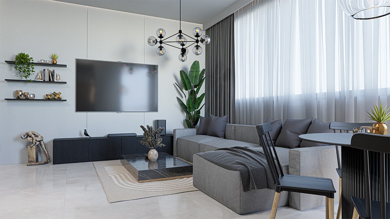 1 BR Penthouse in Polemidia, Limassol photo 9