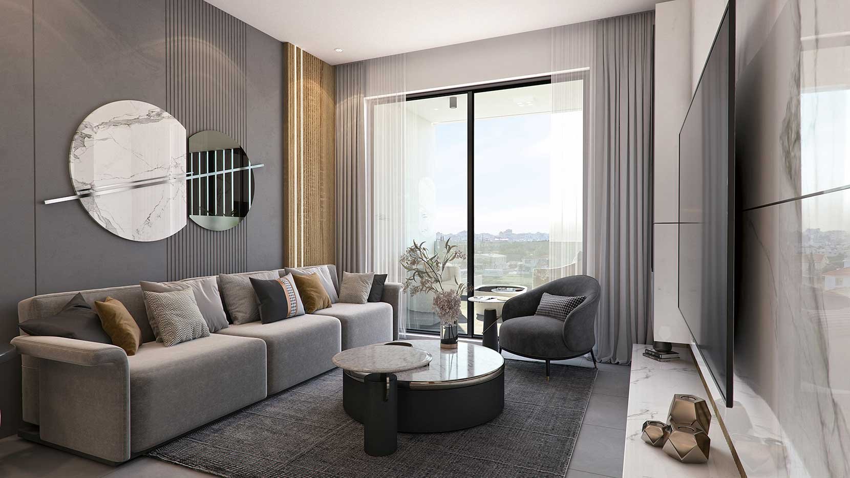 1 BR Apartment in Livadia, Larnaca photo 12