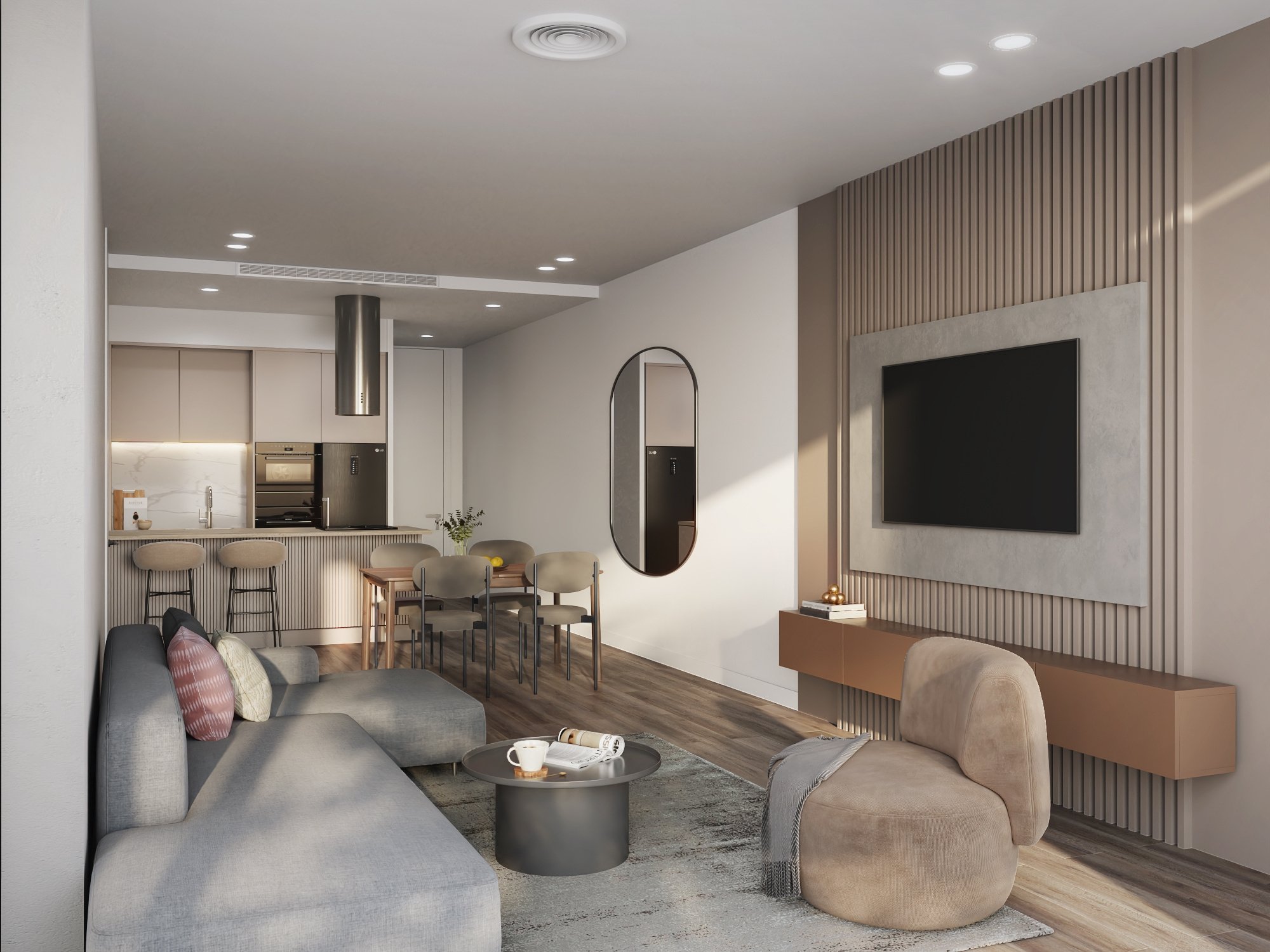 2 BR Apartment in Agios Athanasios, Limassol photo 3