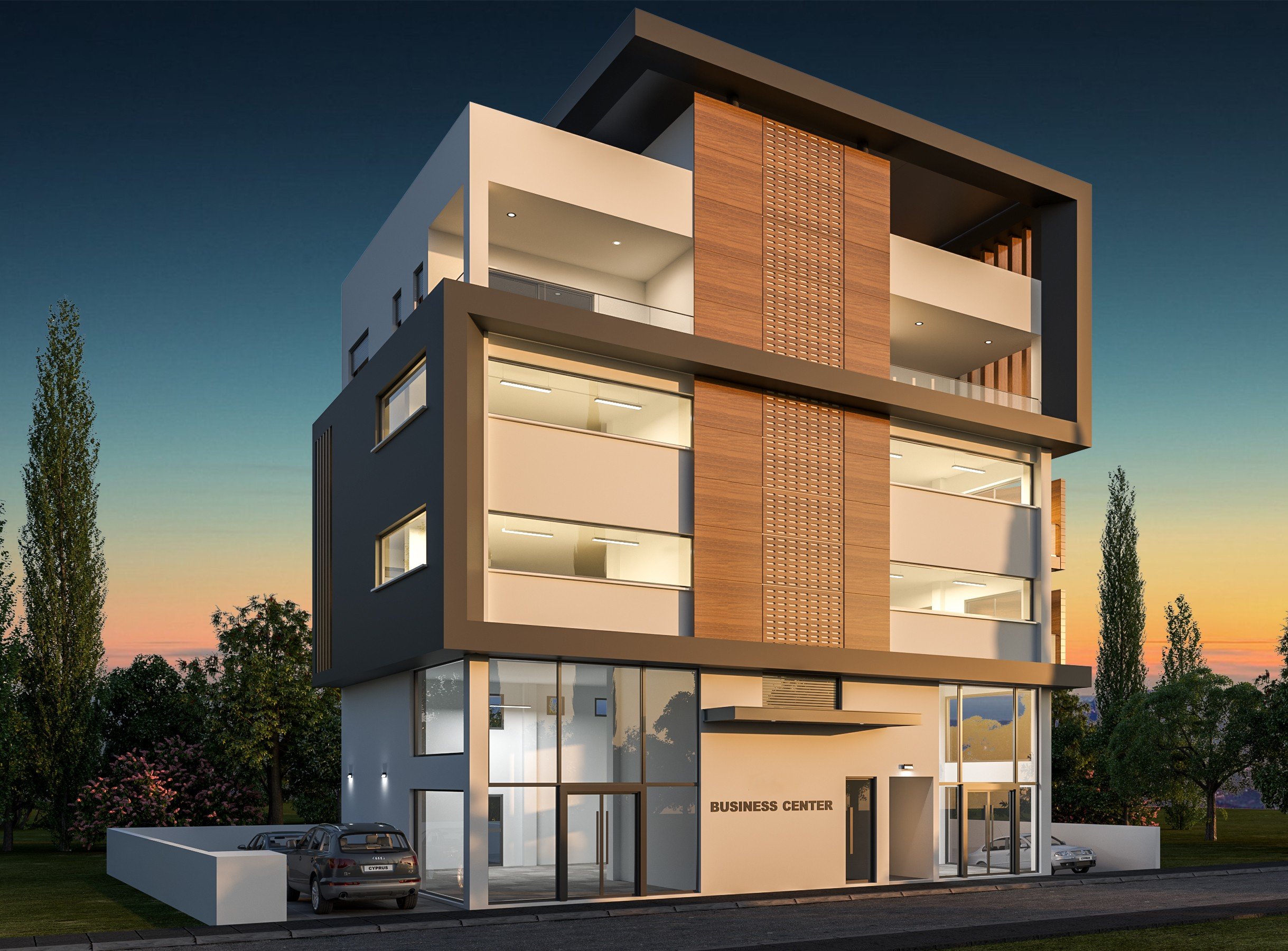 Office in a Business Center in Petrou Kai Pavlou, Limassol