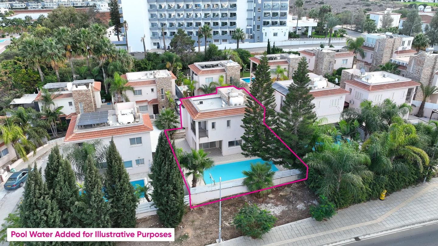 Coastal 3-Bedroom Villa with Private Pool in Paralimni, Famagusta photo 3