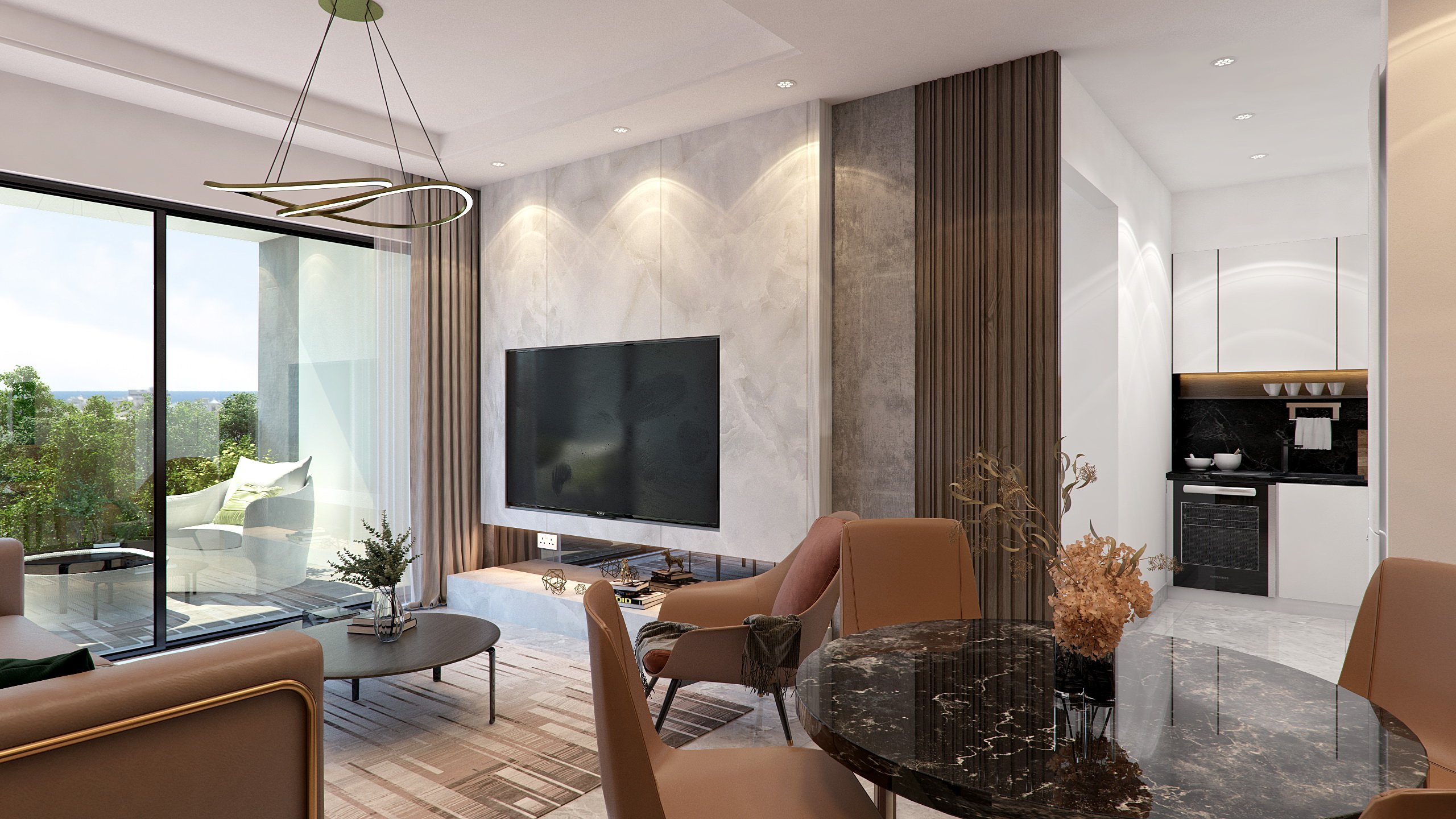 1 BR Apartment in Oroklini, Larnaca photo 9