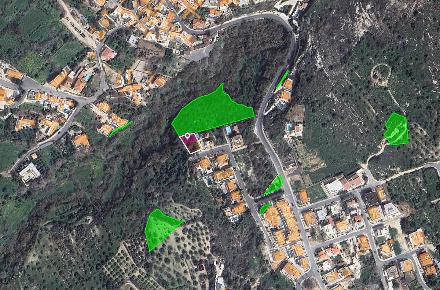 Half Share of Residential Plot, Mesa Chorio, Paphos photo 3