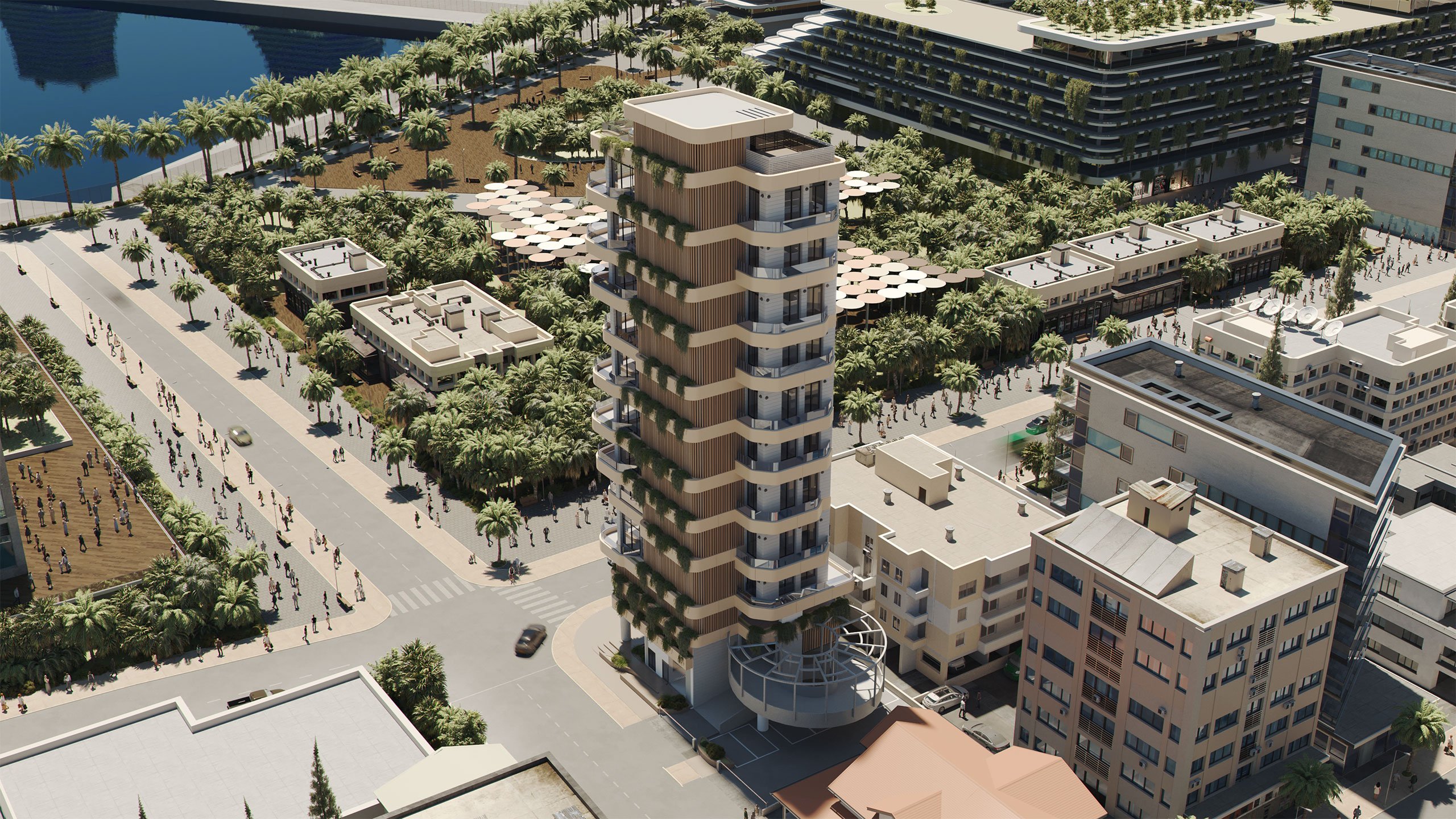 3 BR Apartment in Arch Makarios III, Larnaca photo 2