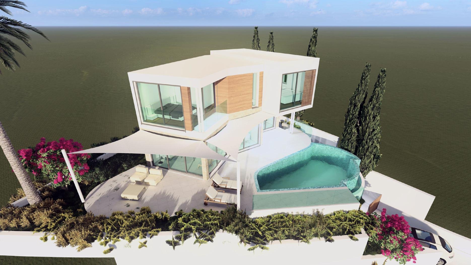 4 BR Villa in Chlorakas, Paphos photo 3