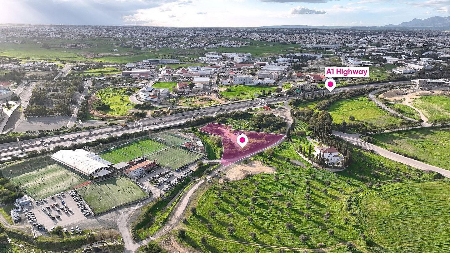 Prime special zone field located in Strovolos, Nicosia, opposite GSP Stadium photo 3