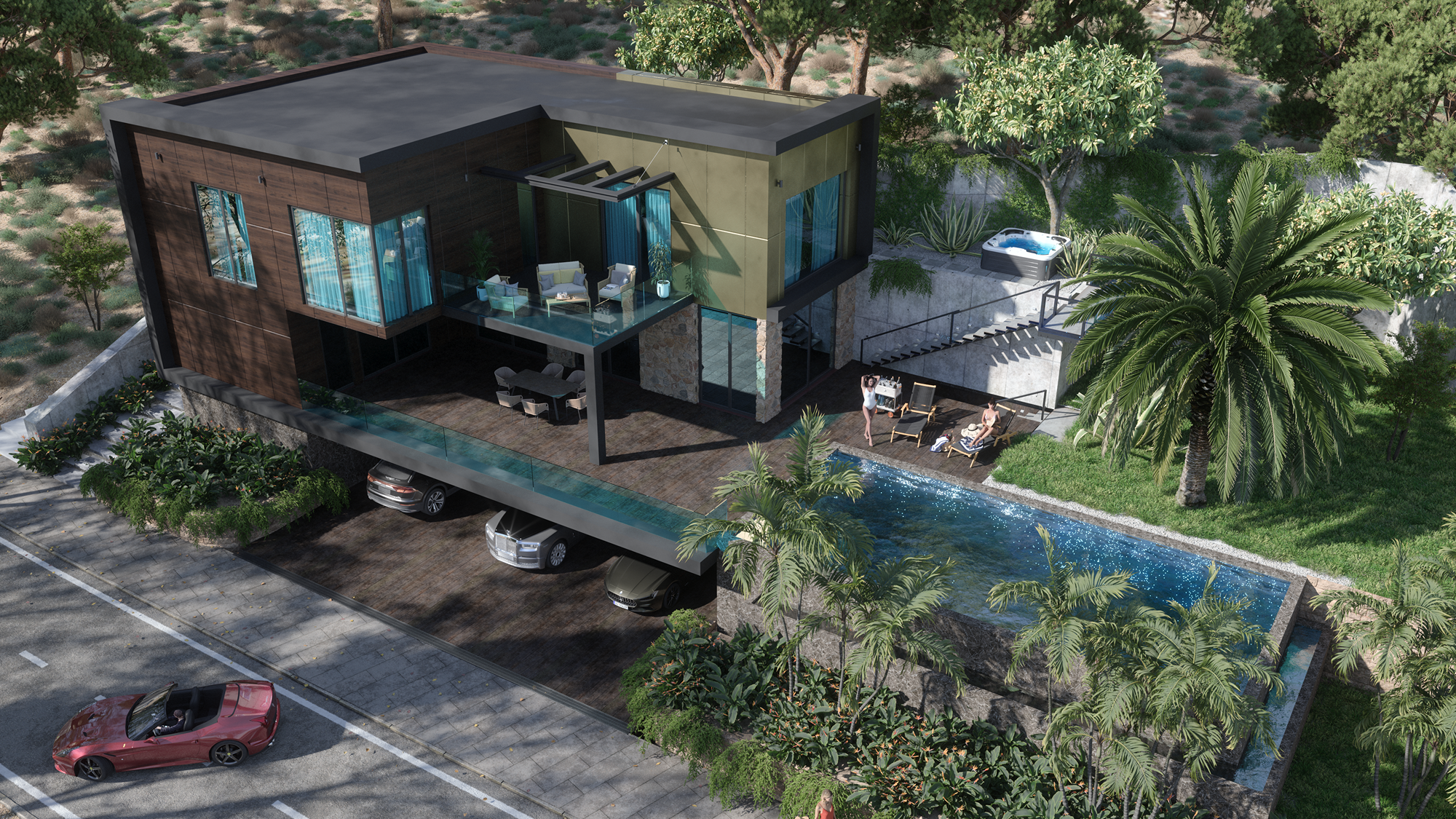 5 BR Luxury Villa in Agios Tychonas, Limassol photo 5