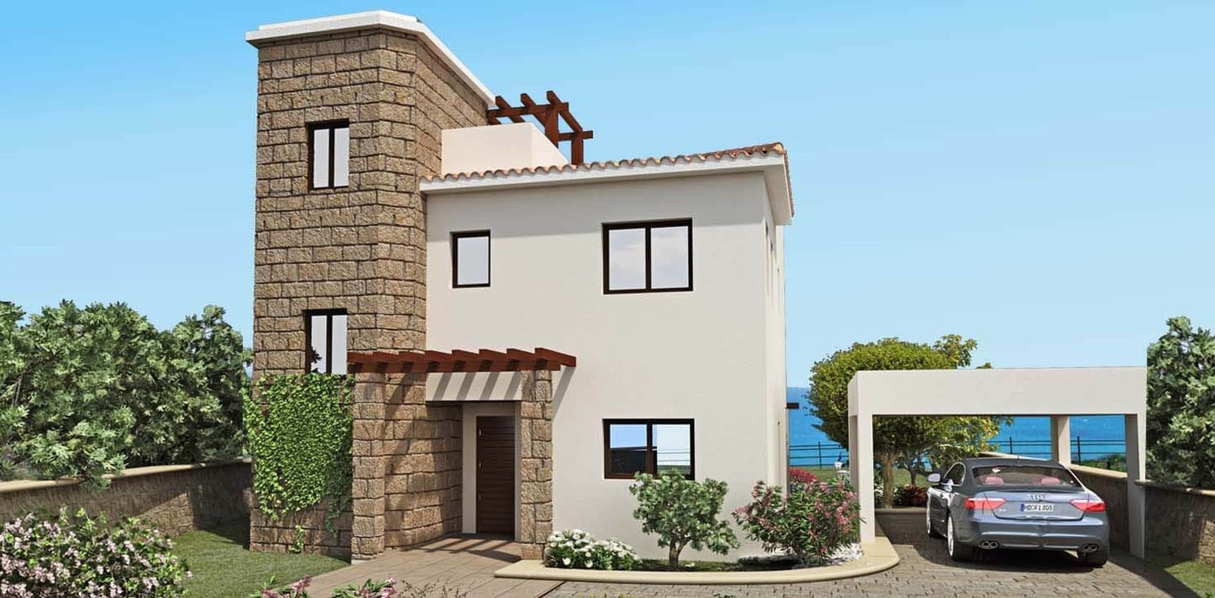 3 BR Villa in Kouklia, Paphos photo 2