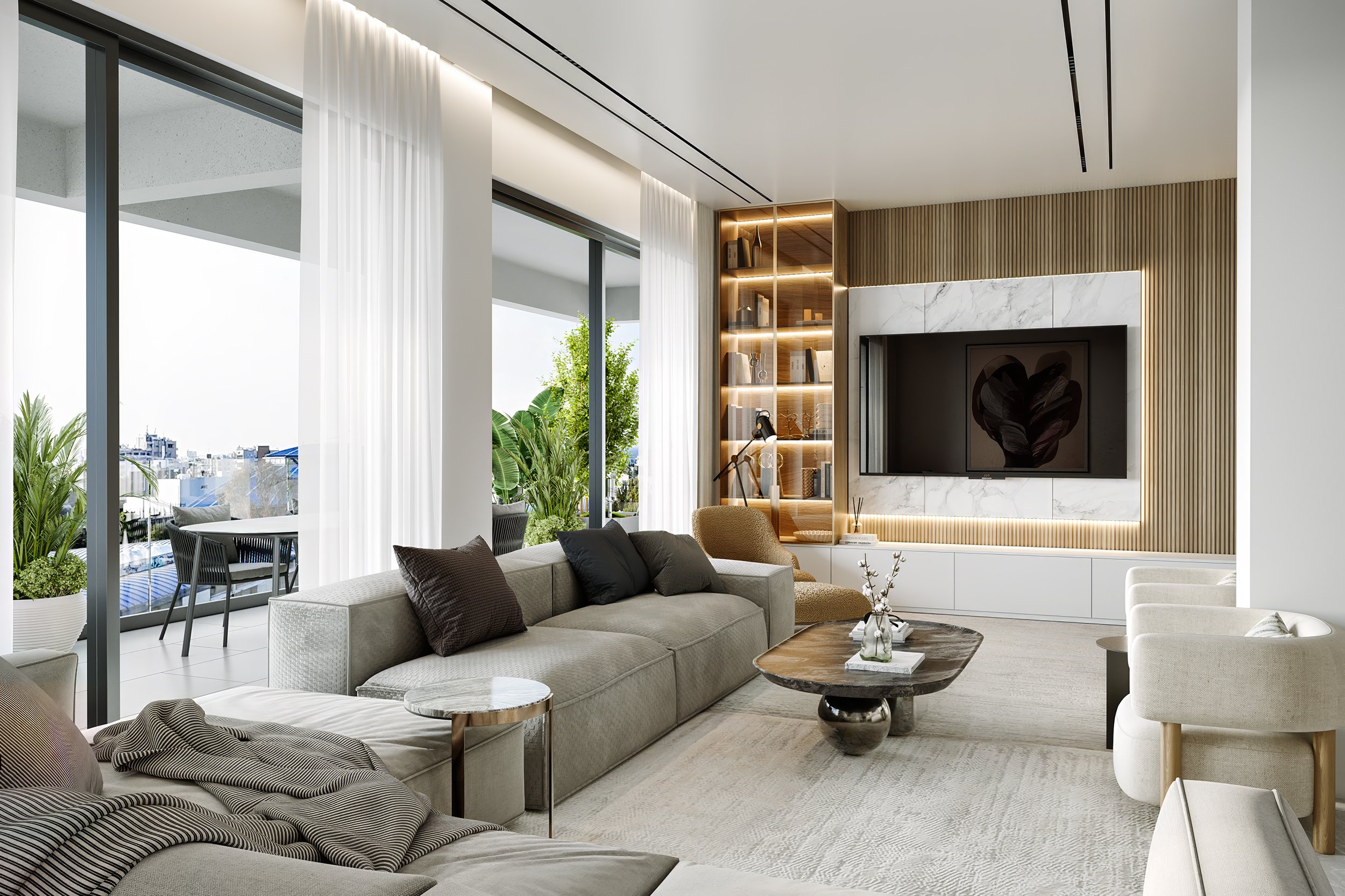 5 BR Penthouse + Studio on the ground floor in Agios Athanasios, Limassol photo 7