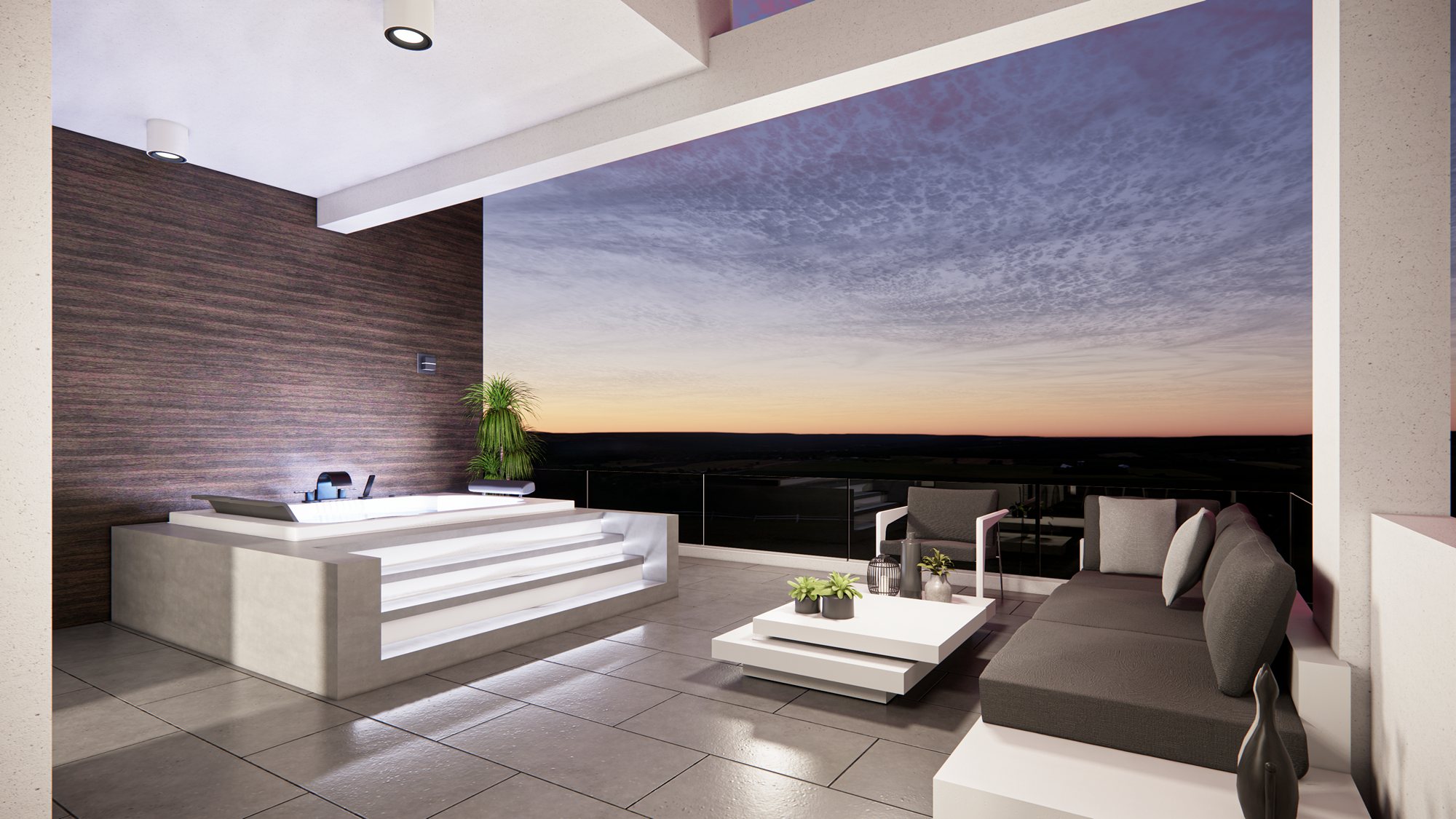 3 BR Penthouse in Universal, Paphos photo 8