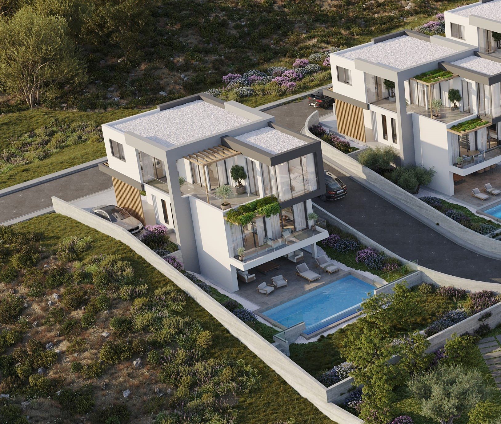 3 BR Villa in Tala, Paphos photo 14