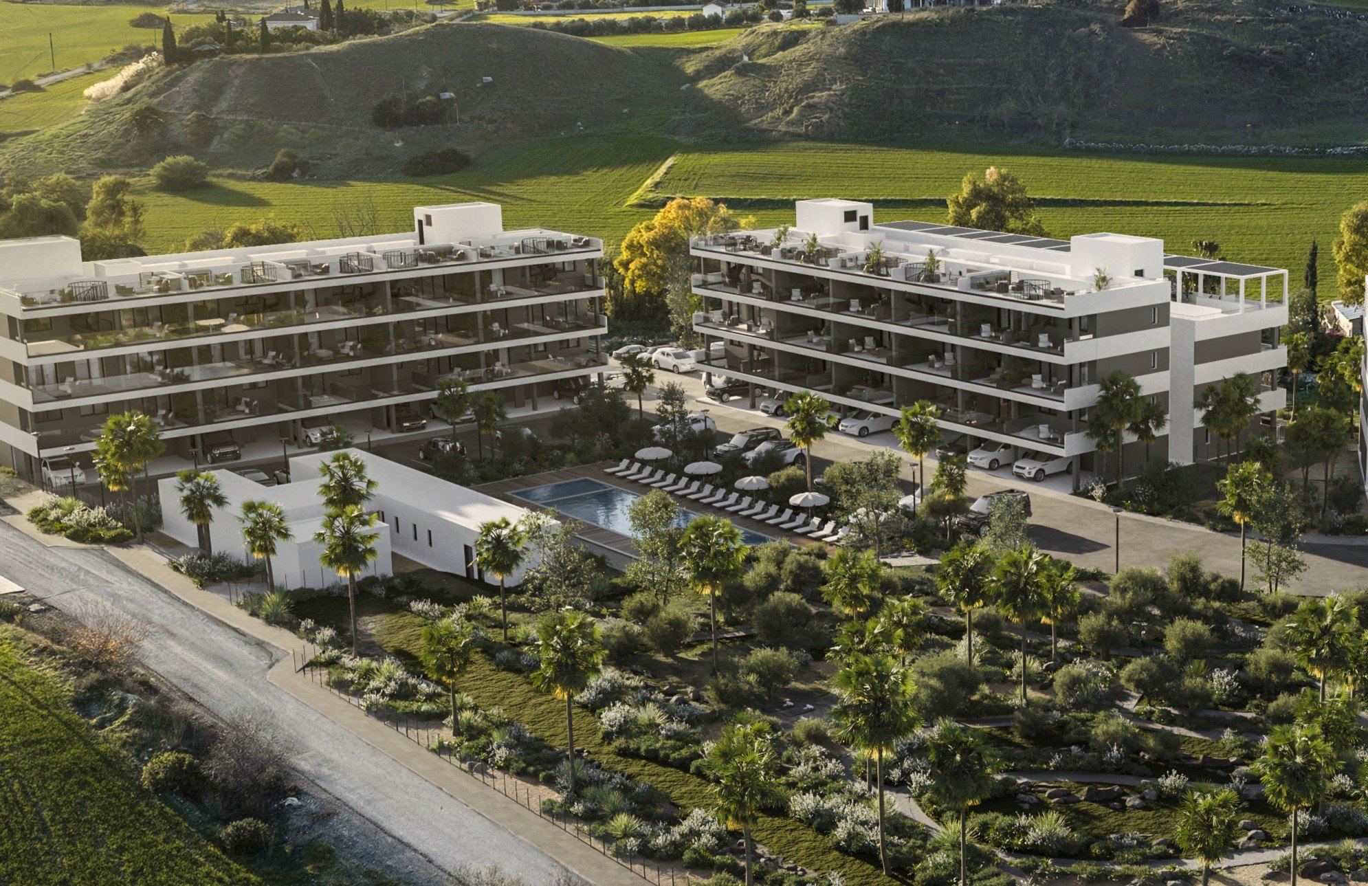 1 BR Ground Apartment with Garden in Moni, Limassol photo 8